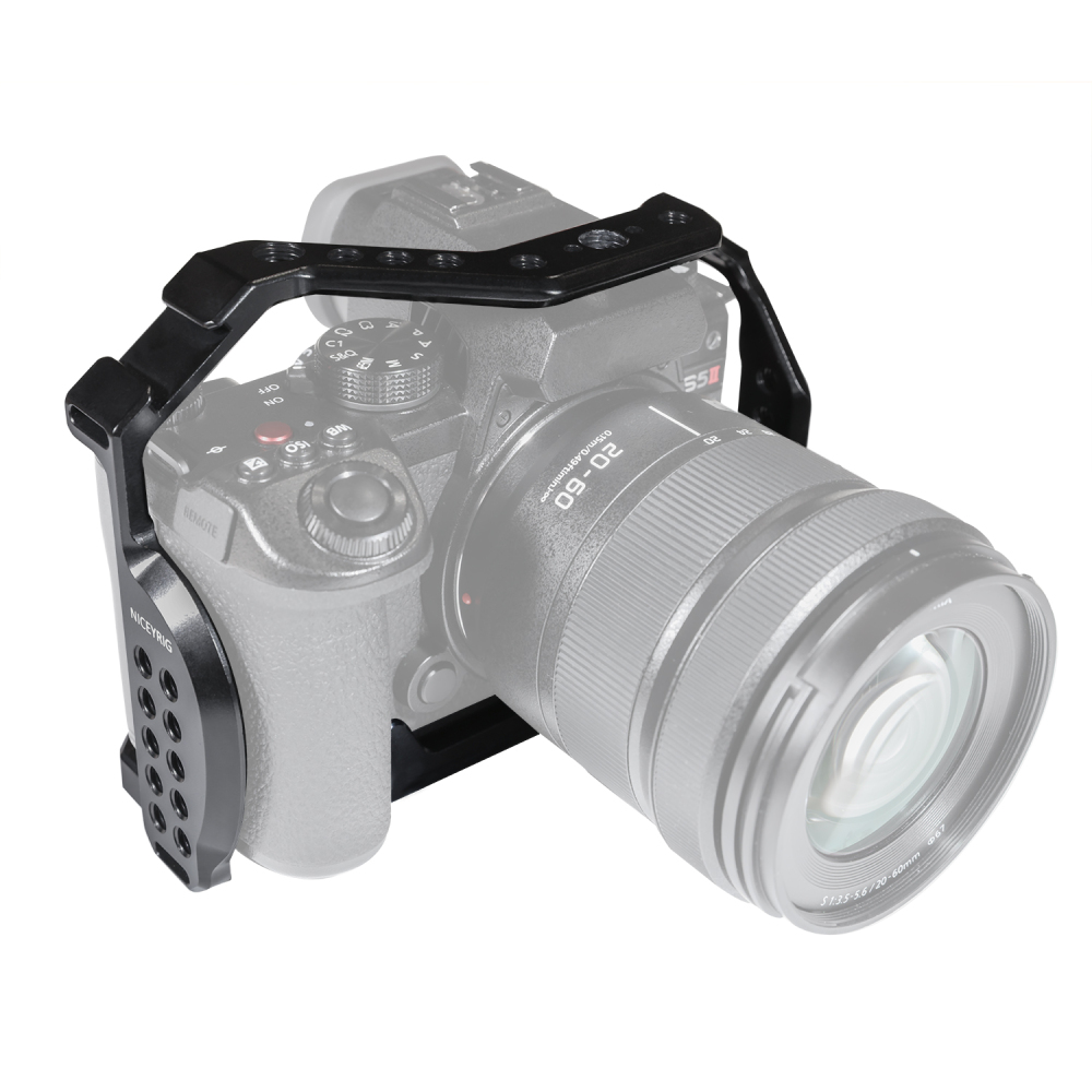 Niceyrig Camera Cage for Panasonic Lumix S5II(S5MII)/S5IIX(S5MIIX)/S5