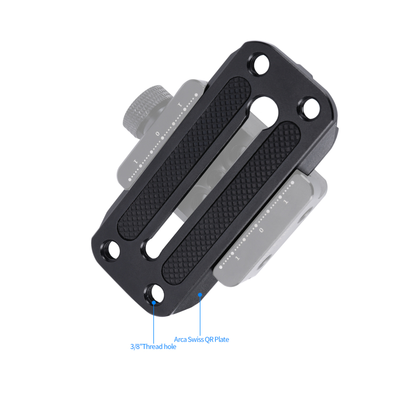 Niceyrig Arca Quick Release Mounting Plate for DJI RS3/RS3Pro/RS2/RSC2/SC Stabilizer