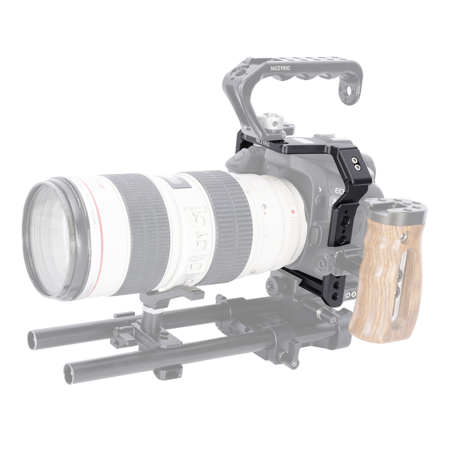 Niceyrig Camera Cage for Canon 90D/80D