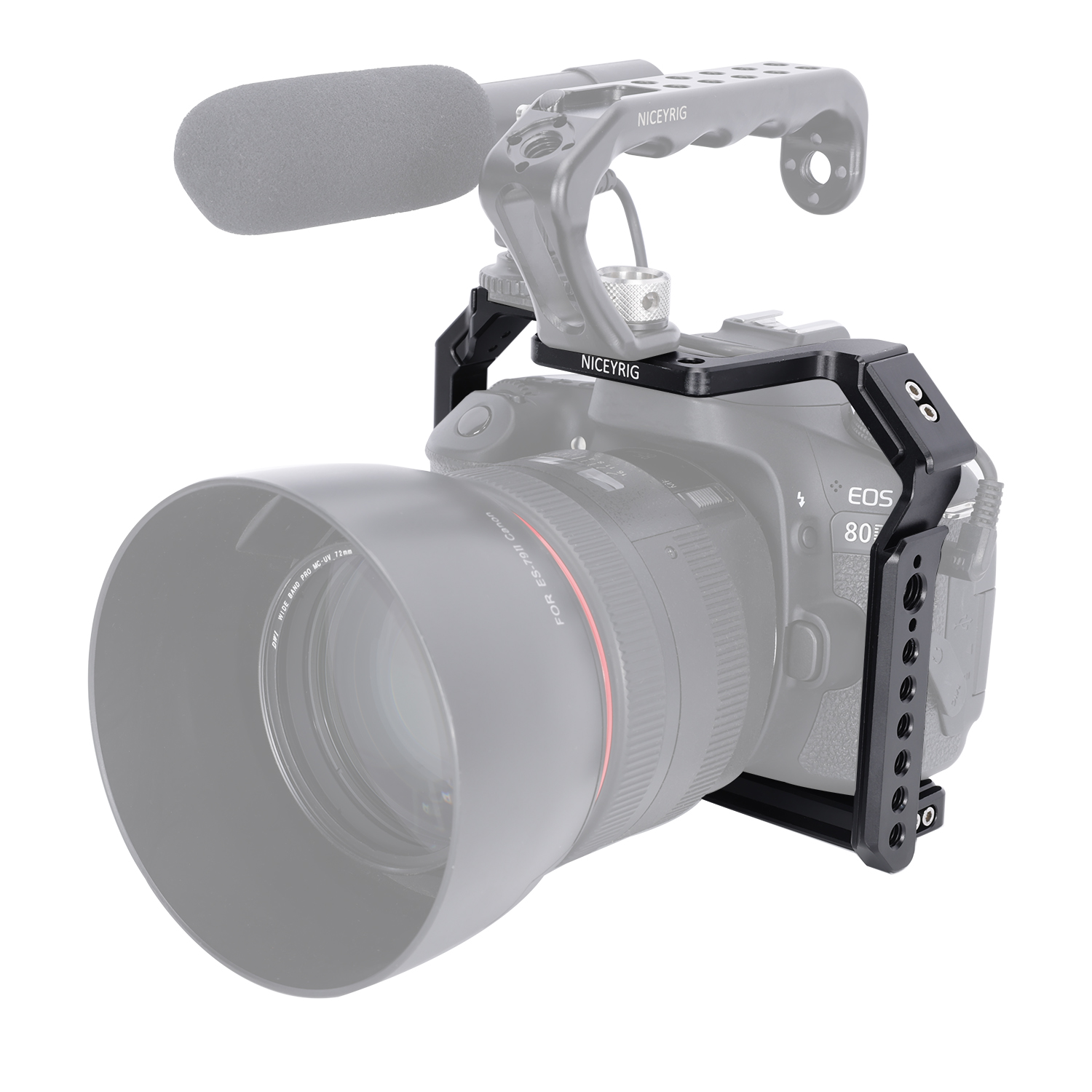 Niceyrig Camera Cage for Canon 90D/80D