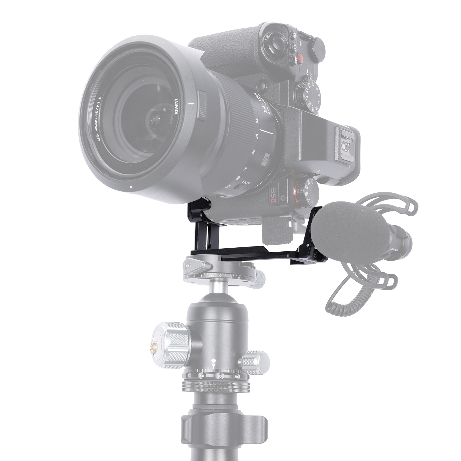 Niceyrig L-bracket for Panasonic Lumix S5/S5II/S5M2/LUMIX S5Mark II  /  LUMIX S5Mark II X Camera