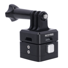 Niceyrig Action Camera Quick Release Base Kit for GoPro HERO11 Black/ HERO11 Black Mini/ HERO10/ HERO9 BLACK/ GoPro MAX/ DJI Osmo Action 3/Action2/ Yi/ AKASO