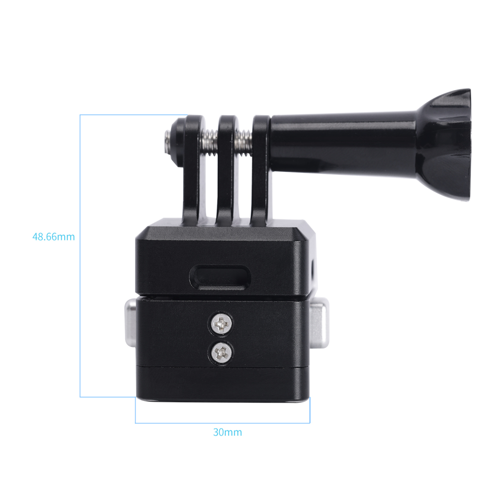 Niceyrig Action Camera Quick Release Base Kit for GoPro HERO11 Black/HERO11 Black Mini/HERO10/HERO9 BLACK/GoPro MAX/ DJI Osmo Action 3/Action2/Yi/AKASO
