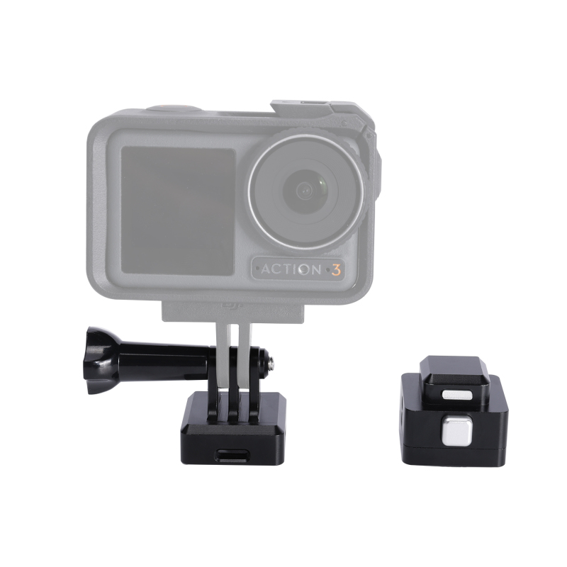 Niceyrig Action Camera Quick Release Base Kit for GoPro HERO11 Black/HERO11 Black Mini/HERO10/HERO9 BLACK/GoPro MAX/ DJI Osmo Action 3/Action2/Yi/AKASO