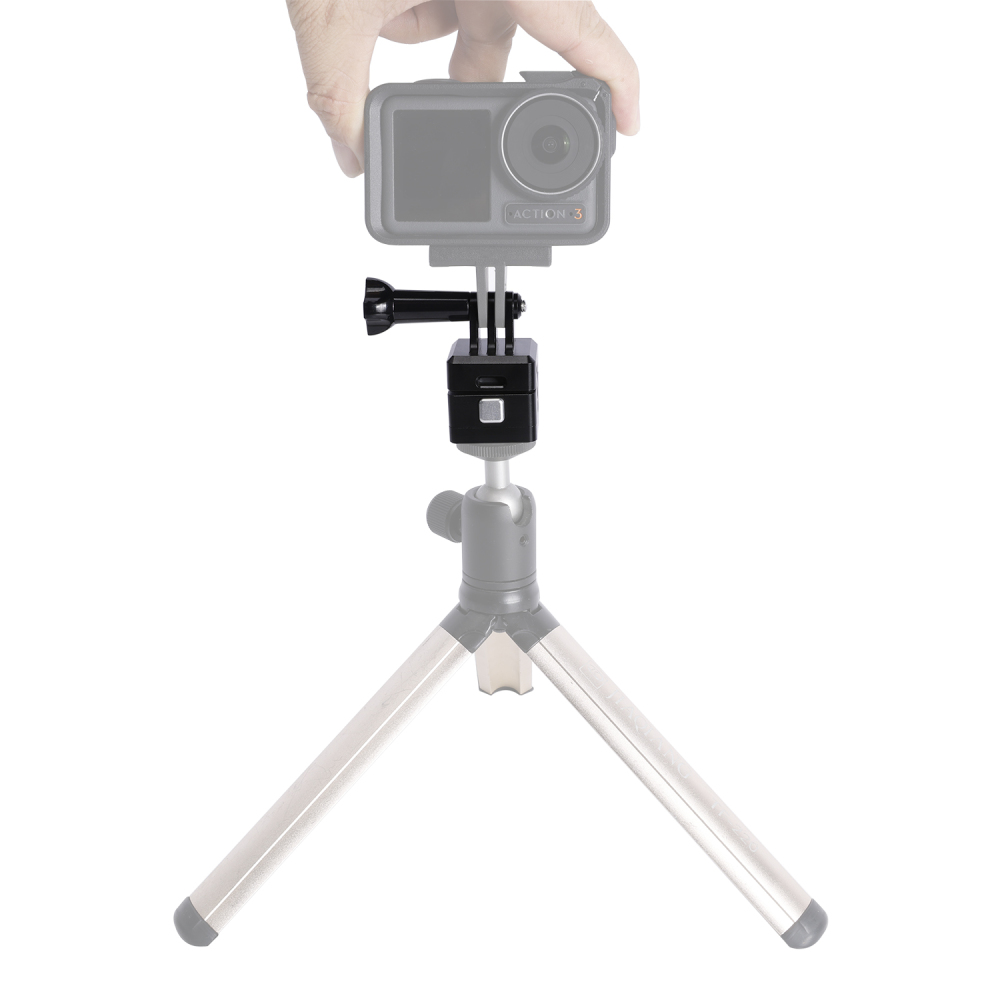 Niceyrig Action Camera Quick Release Base Kit for GoPro HERO11 Black/HERO11 Black Mini/HERO10/HERO9 BLACK/GoPro MAX/ DJI Osmo Action 3/Action2/Yi/AKASO