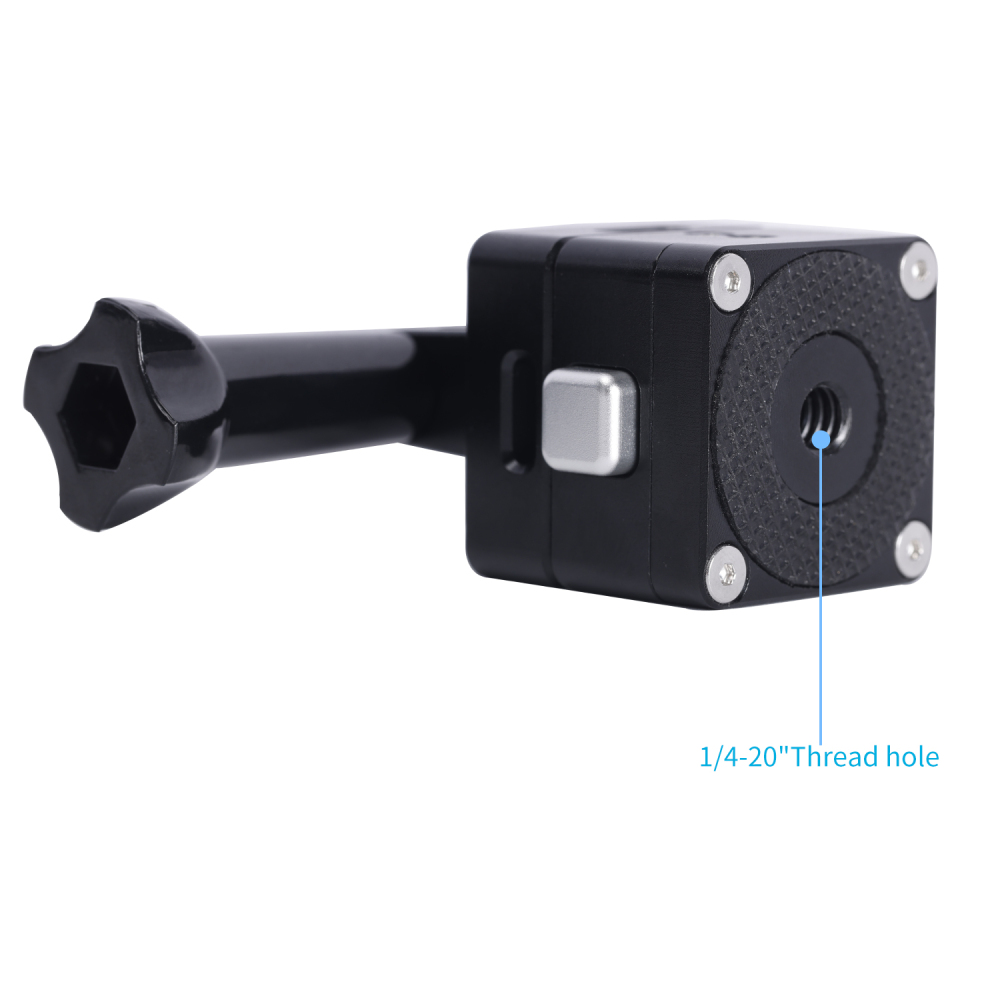 Niceyrig Action Camera Quick Release Base Kit for GoPro HERO11 Black/HERO11 Black Mini/HERO10/HERO9 BLACK/GoPro MAX/ DJI Osmo Action 3/Action2/Yi/AKASO