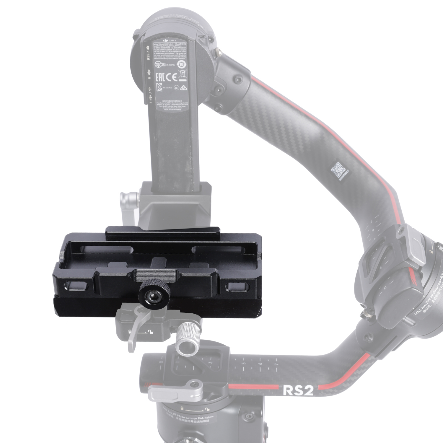 Niceyrig Drop-in Base Plate Quick Release (Arca Dovetail Clamp to Manfrotto Dovetail)
