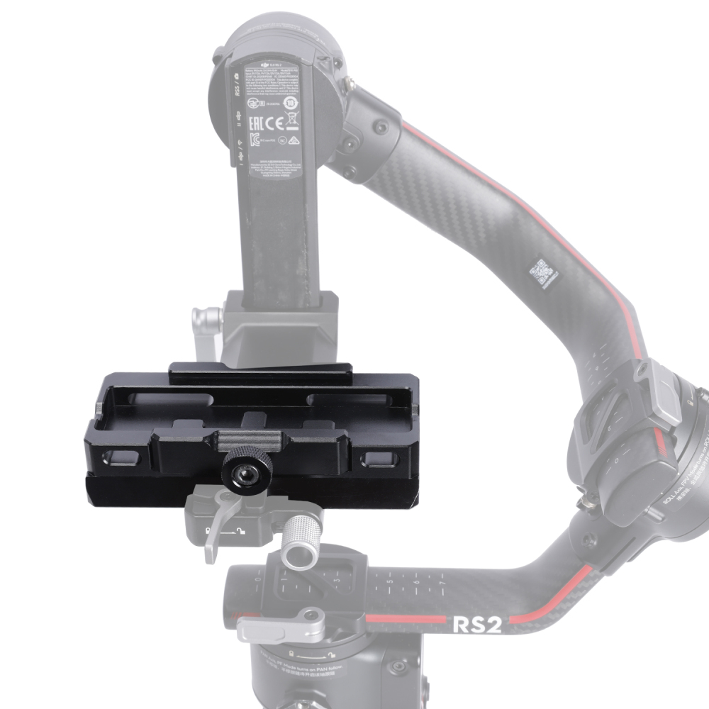 Niceyrig Drop-in Base Plate Quick Release (Arca Dovetail Clamp to Manfrotto Dovetail)