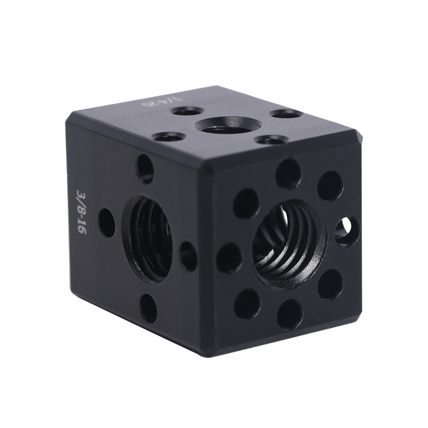 Niceyrig 1/4’’-20 and 3/8’’-16 Thread Holes Extension Bracket with Arri Locating Screw