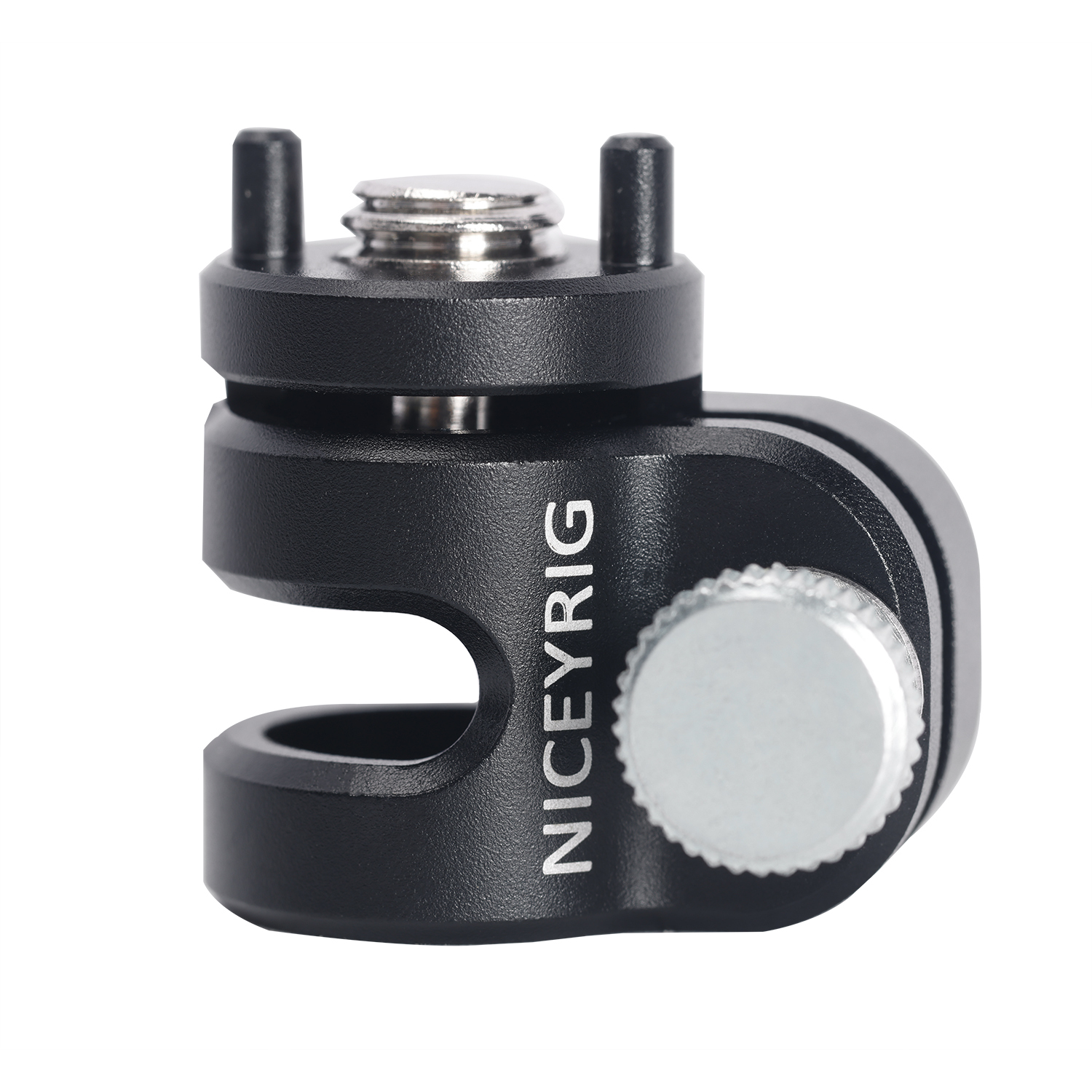 Niceyrig 15mm Single Rod Holder Clamp With 3/8’’ Arri Locating Screw Mounting