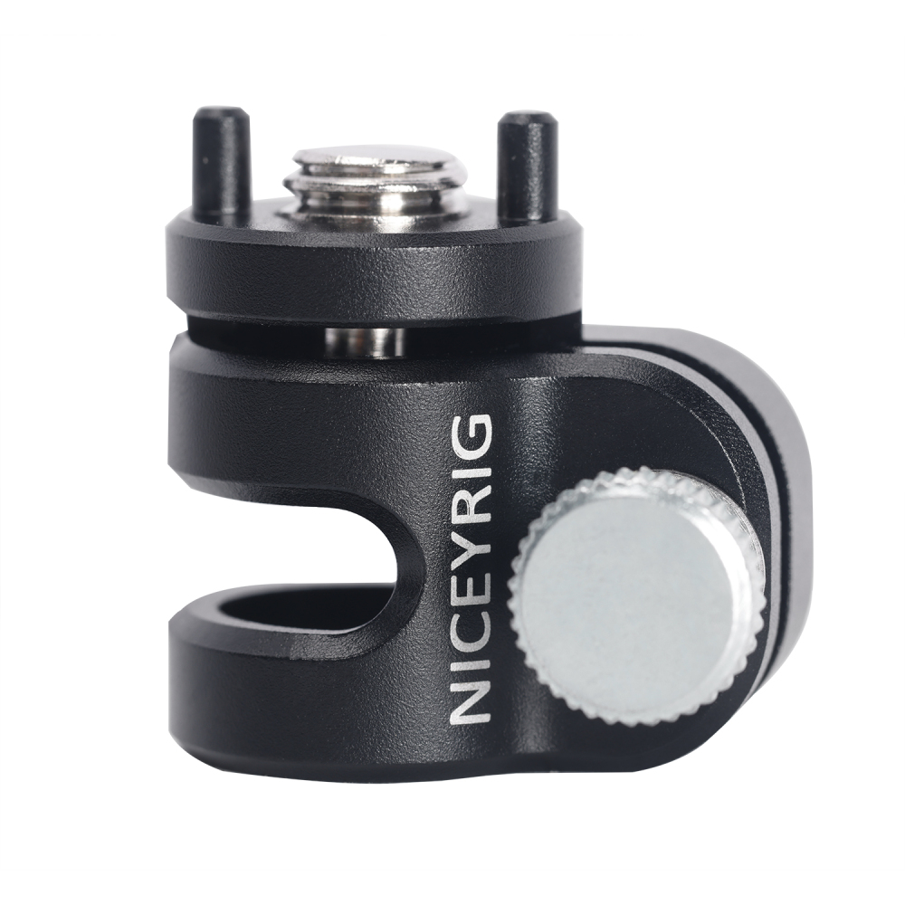 Niceyrig 15mm Single Rod Holder Clamp With 3/8’’ Arri Locating Screw Mounting