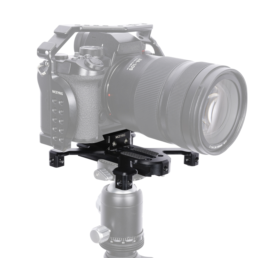Niceyrig Arca - Type Quadruped Support Baseplate with Quick Release Clamp