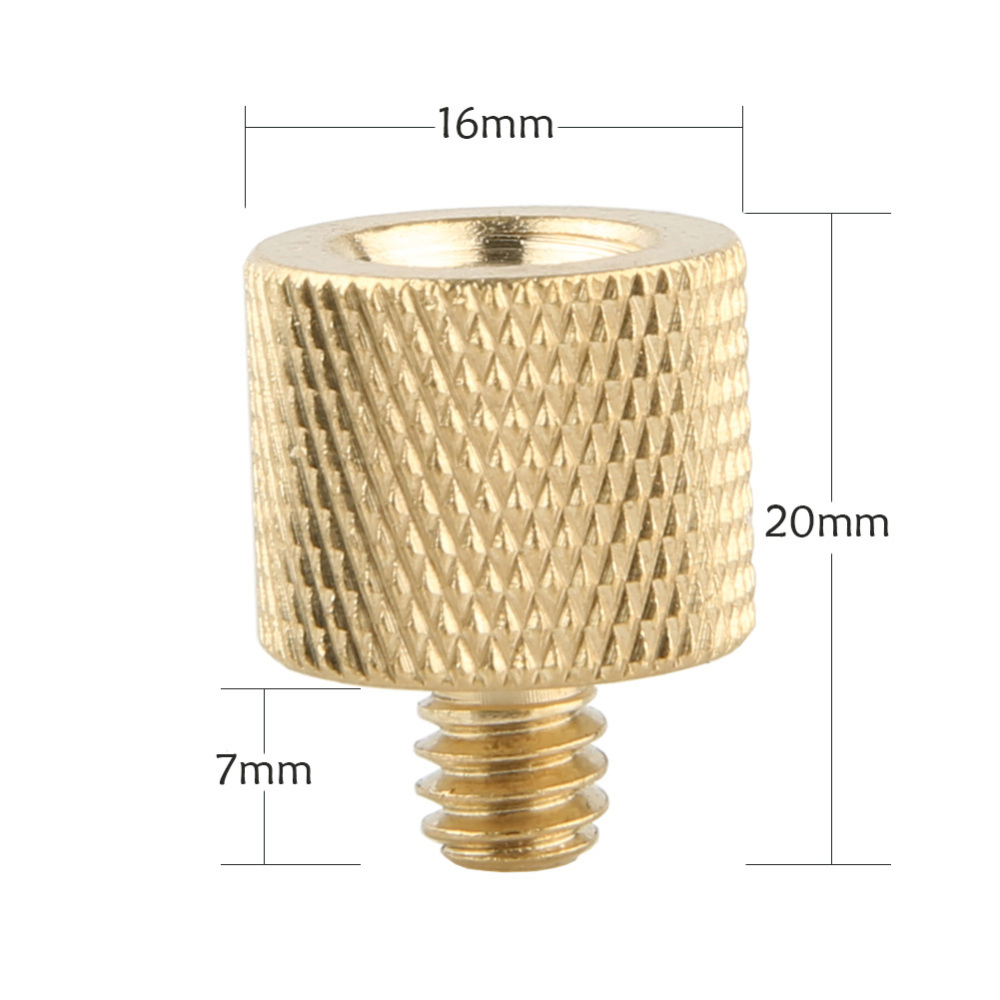 Niceyrig 1/4-20 Male to 3/8-16 Female Adapter Screw for Camera Tripod Mount