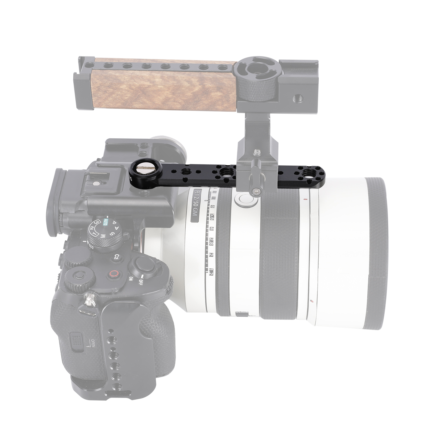 Niceyrig Nato Rail with 1/4 & 3/8 Arri Locating Mounting Points