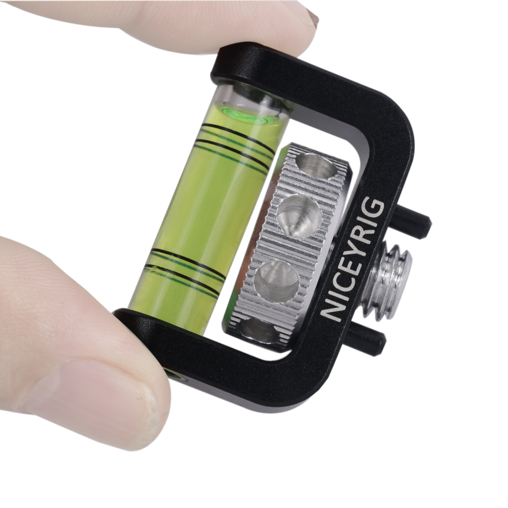Niceyrig Linear Bubble Level with 3/8 Arri Locating Screw