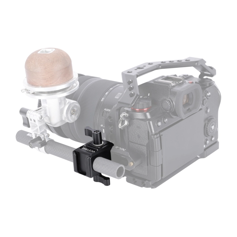 Niceyrig 15mm Single Rail Block with Nato Rail Clamp & Cold Shoe Mount
