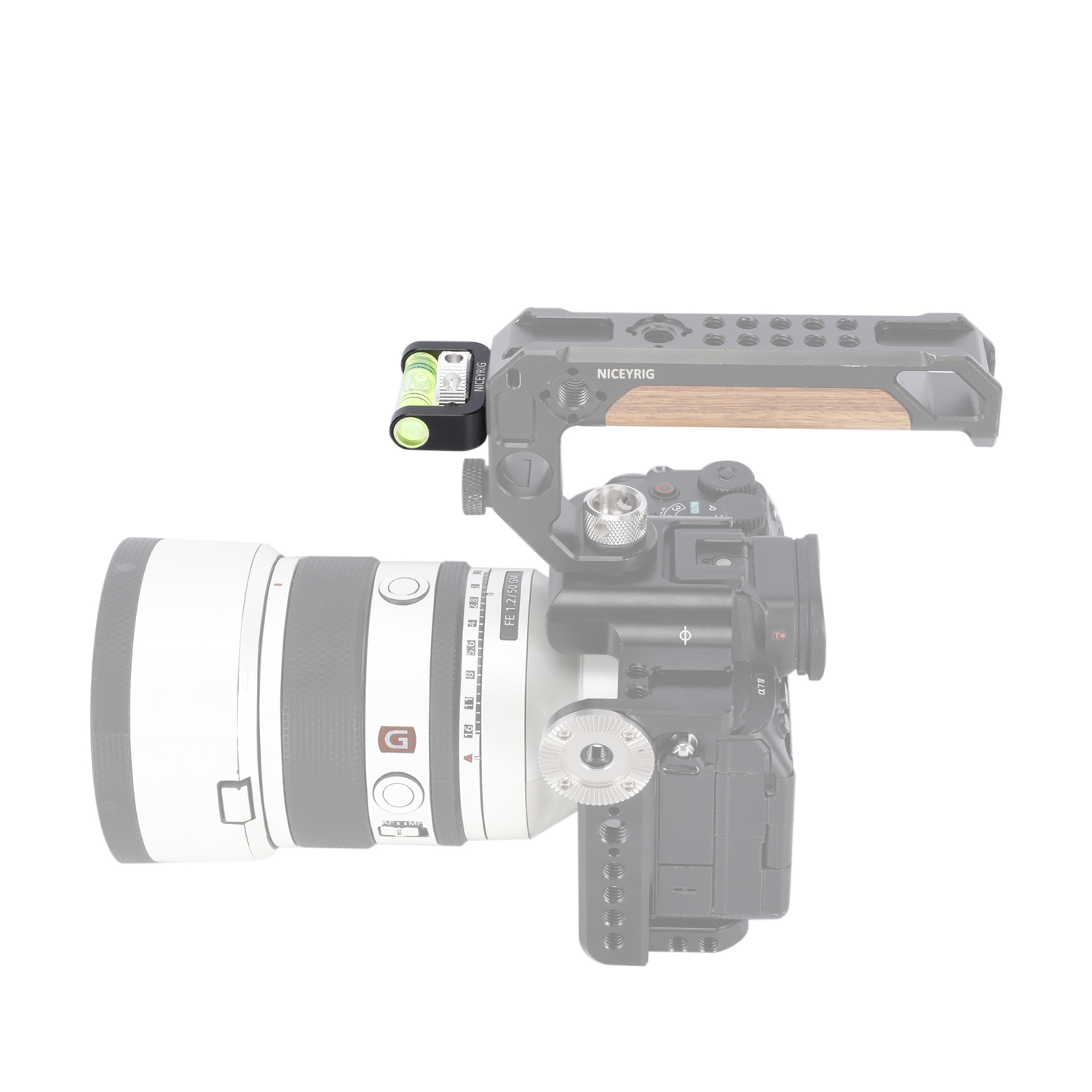 Niceyrig Linear Bubble Level with 3/8 Arri Locating Screw