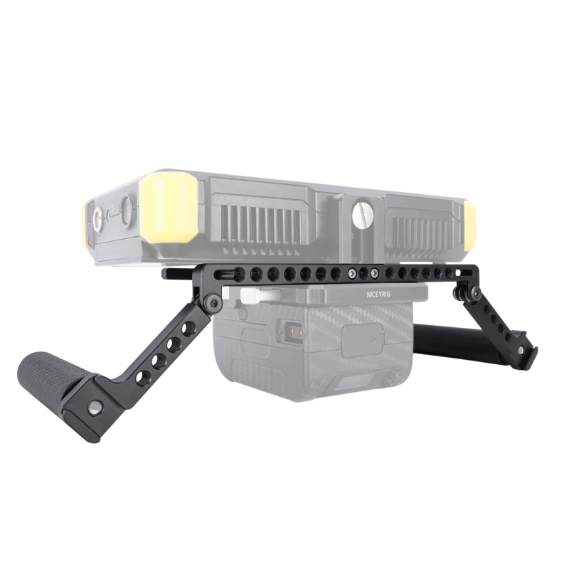 Niceyrig Foldable Dual Handheld Monitor Holder Kit