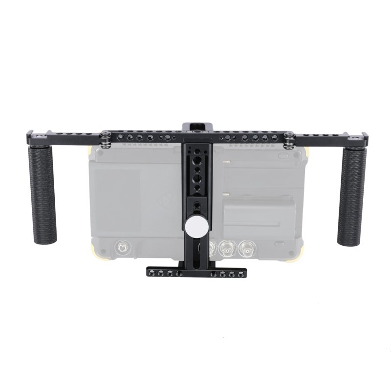 Niceyrig Foldable Dual Handheld Monitor Holder Kit