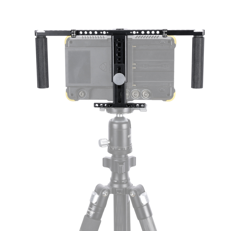 Niceyrig Foldable Dual Handheld Monitor Holder Kit