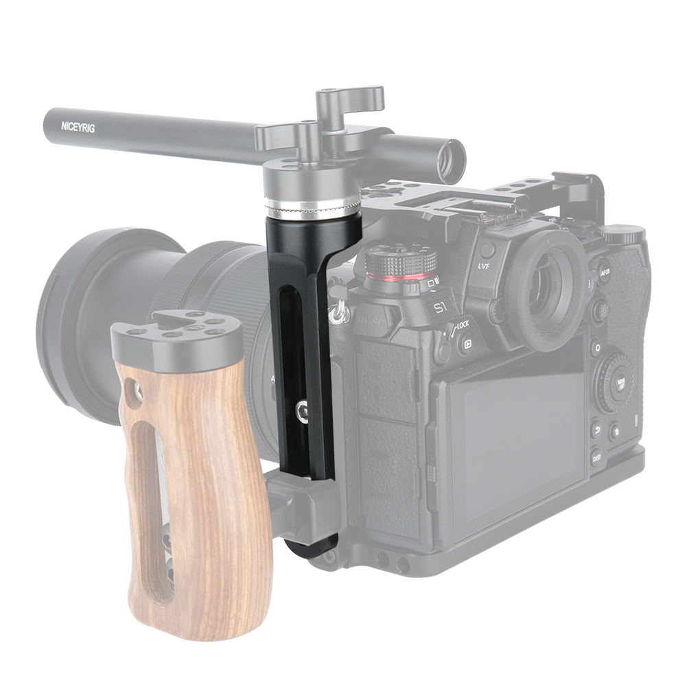 Niceyrig Nato Rail Extension Bar with Arri Rosette Adaptor