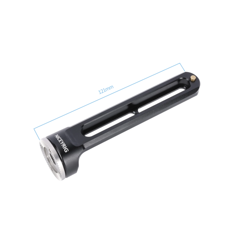 CGPro NATO Rail With 15mm Rod Clamp To M6 ARRI Rosette Mount