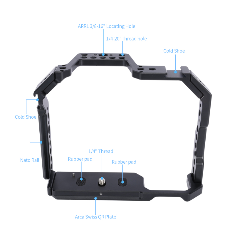 Niceyrig Camera Cage for Canon 6D/6D Mark II