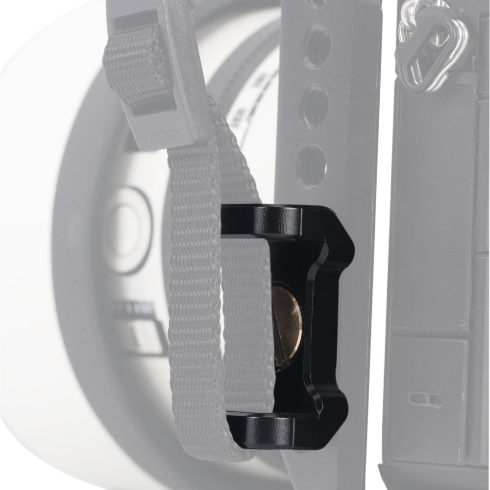 Niceyrig Camera Shoulder/Wrist Strap Hole Adaptor with Arri Locating 1/4 & 3/8 Mounting Screws