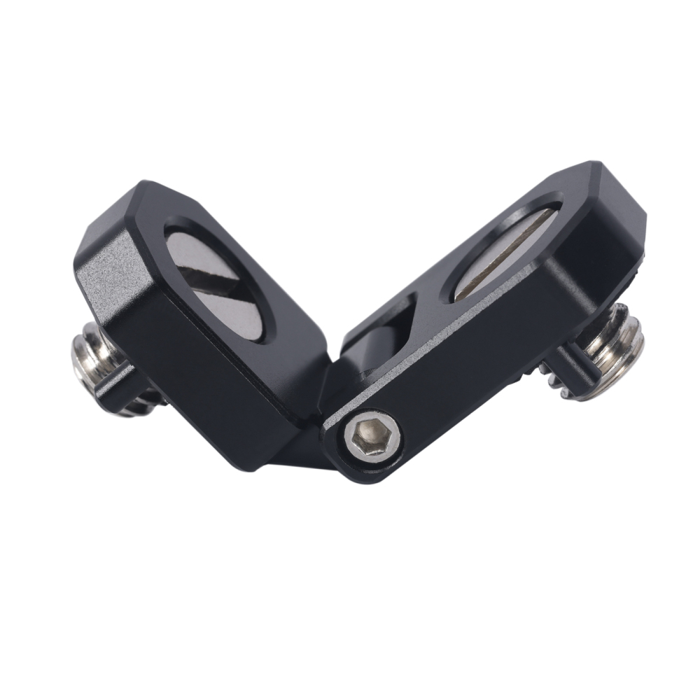 Niceyrig 180° Tilt Mounting Adaptor for Monitor/Battery/Wireless Transmission with 3/8-16 & 1/4-20 Arri Locating Screws