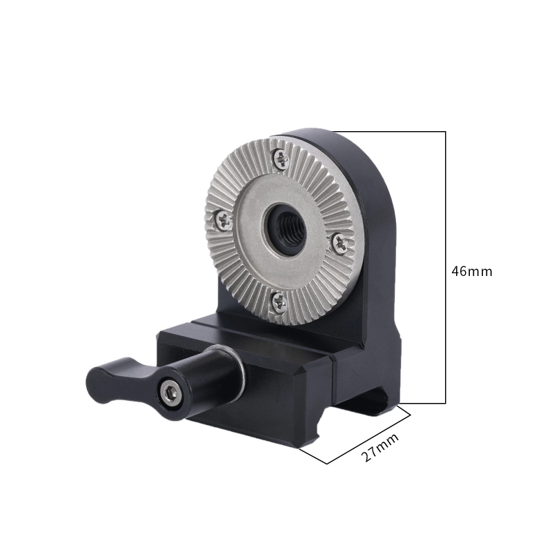 Niceyrig Nato Rail Clamp with Arri Rosette Mount