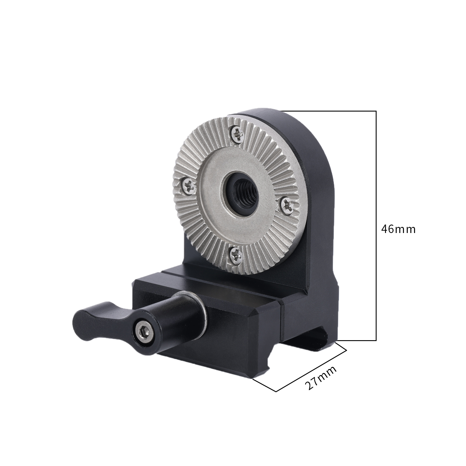 Niceyrig Nato Rail Clamp with Arri Rosette Mount