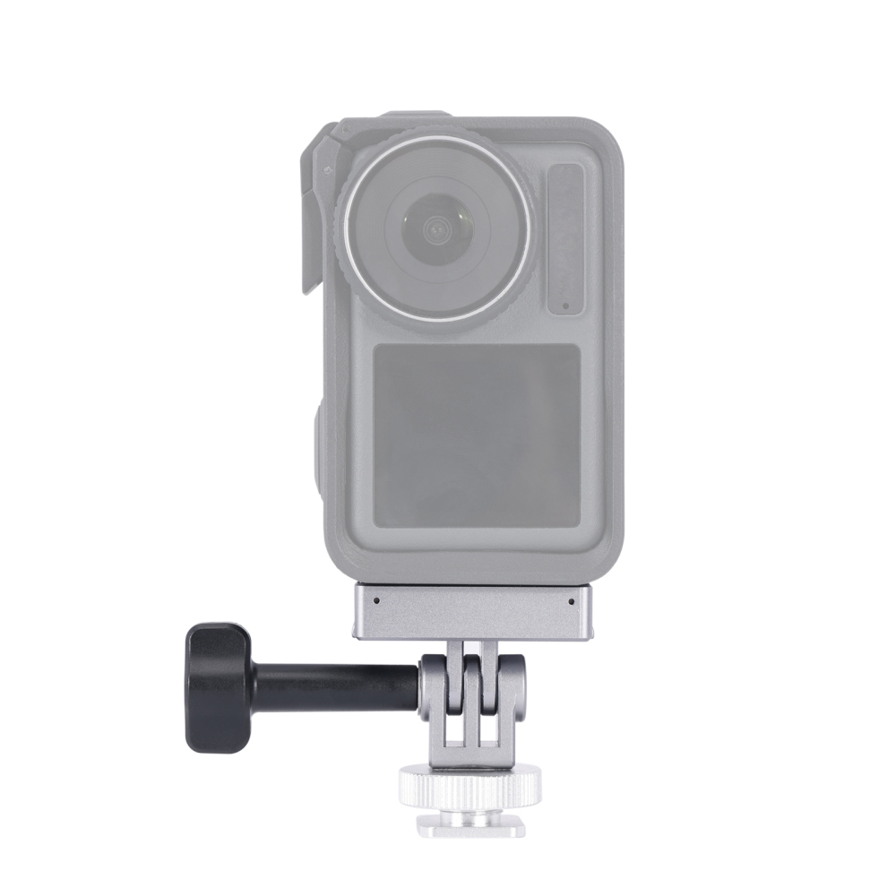 Niceyrig Action Camera Magnetic Mounting Adaptor Quick Release with Cold Shoe Adaptor for DJI Osmo Action 4/ Action 3/ Action 2