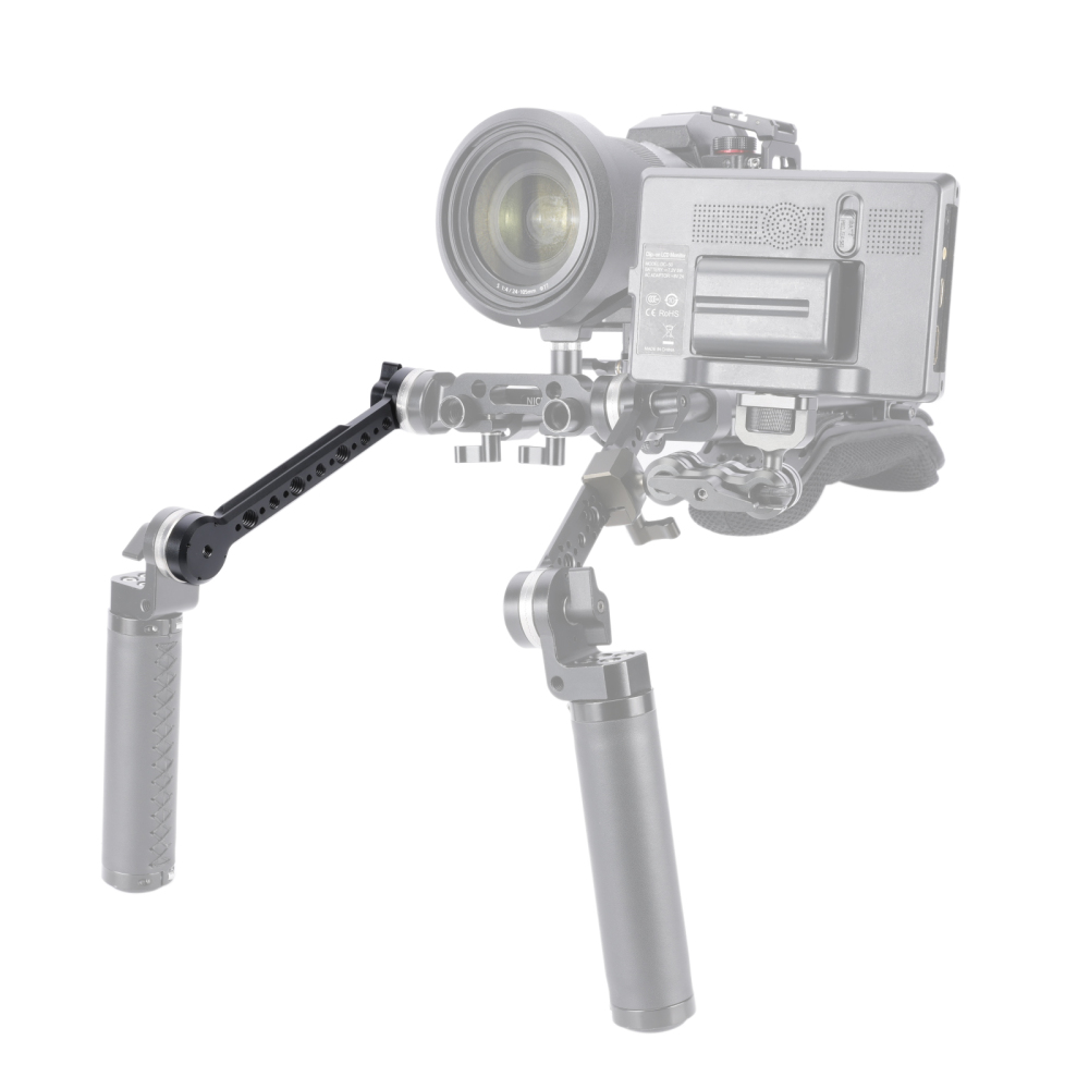 Niceyrig Arri Rosette Extension Arm with Nato Rail & Arri Locating Holes
