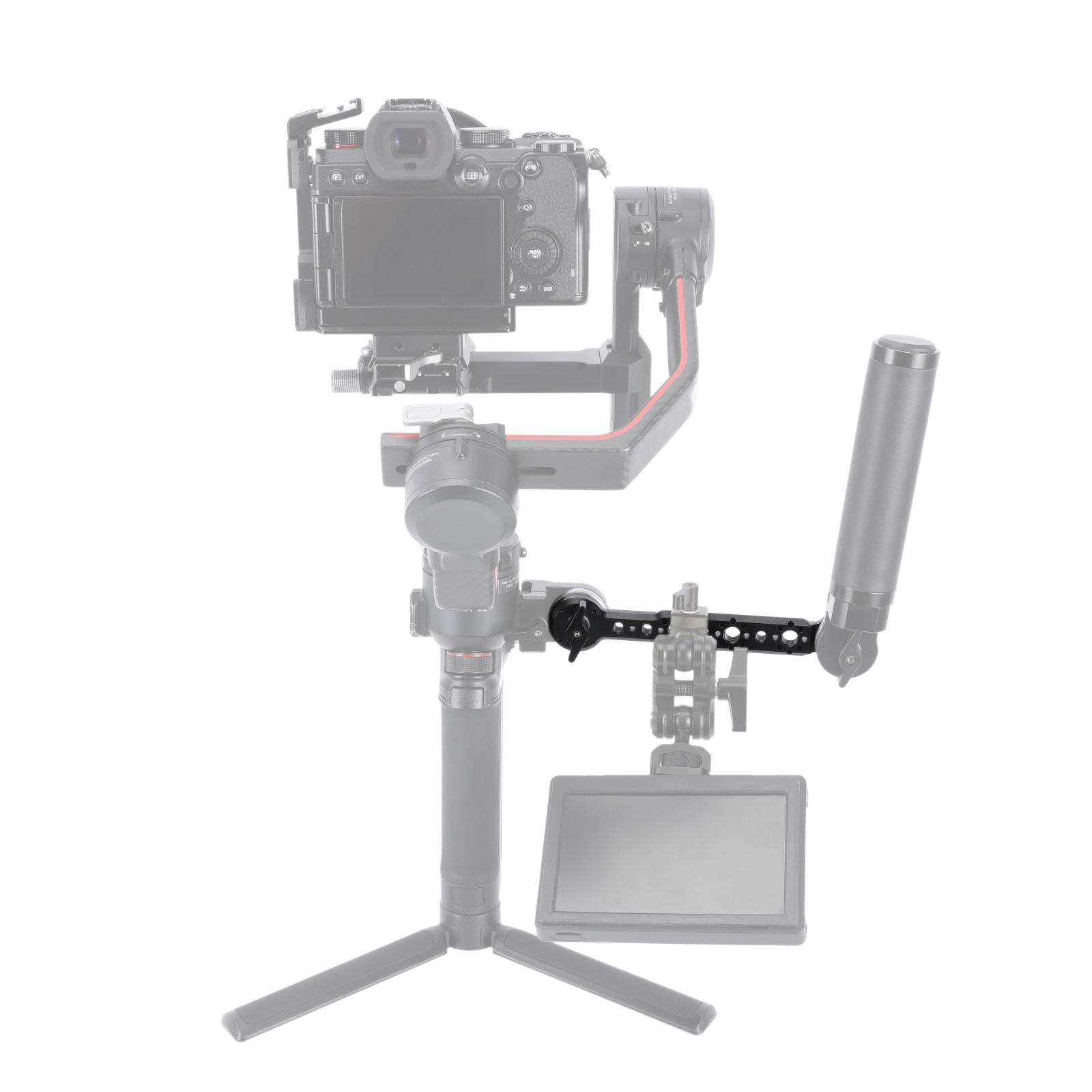 Niceyrig Arri Rosette Extension Arm with Nato Rail & Arri Locating Holes