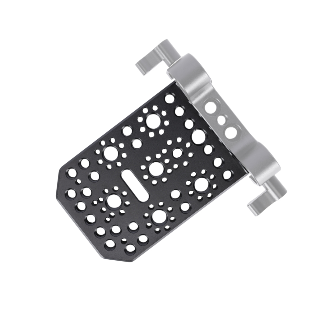 Niceyrig Universal Cheese Plate Compatible For Sony FX3/ FX30/ BMPCC 6K Pro with 1/4 &3/8 Arri Locating Holes