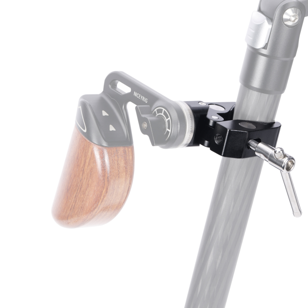 Niceyrig Super Clamp with Arri Rosette Mount (M6 Thread Holes)