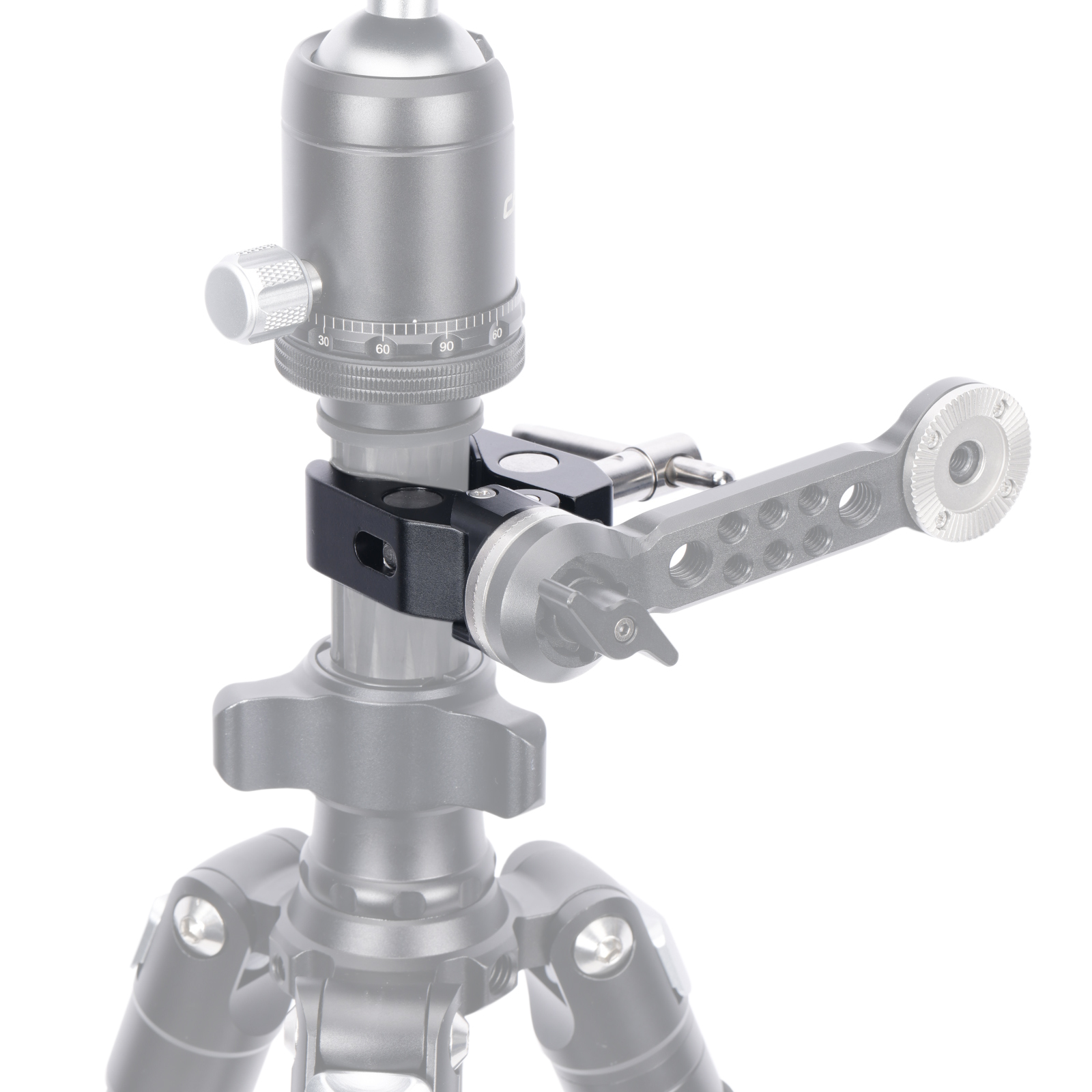 Niceyrig Super Clamp with Arri Rosette Mount (M6 Thread Holes)