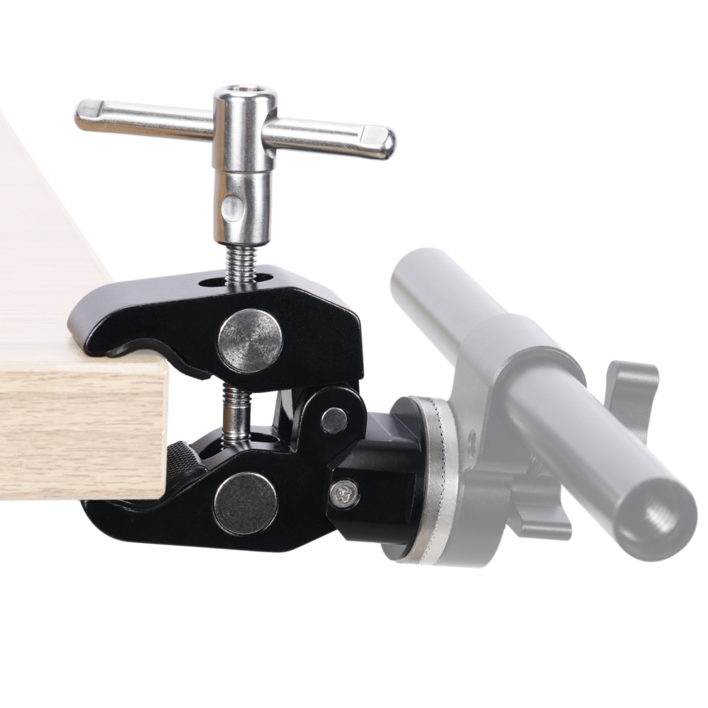 Niceyrig Super Clamp with Arri Rosette Mount (M6 Thread Holes)