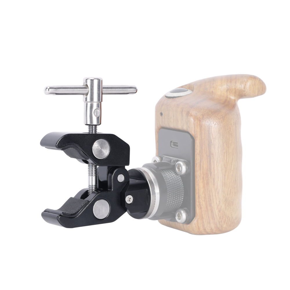Niceyrig Super Clamp with Arri Rosette Mount (M6 Thread Holes)