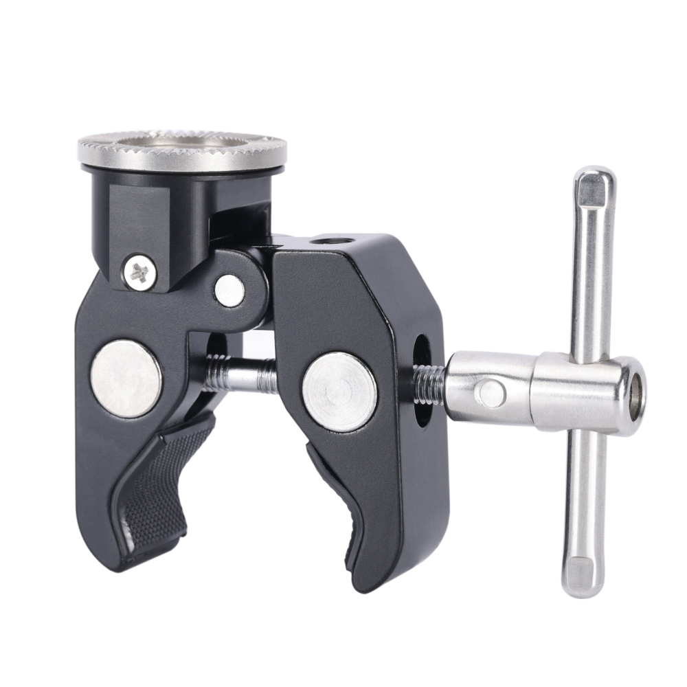 Niceyrig Super Clamp with Arri Rosette Mount (M6 Thread Holes)