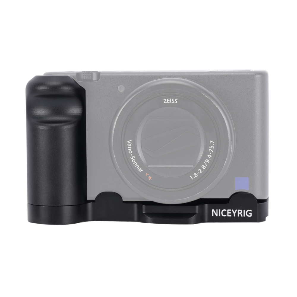 Niceyrig Sony ZV1-M2 L-shape Camera Cage with Arca Swiss Bottom & 1/4’’-20 Thread (Black)