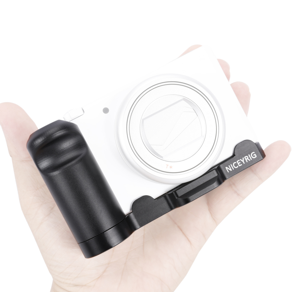 Niceyrig Sony ZV1-M2 L-shape Camera Cage with Arca Swiss Bottom & 1/4’’-20 Thread (Black)