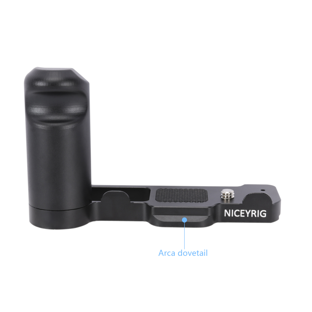 Niceyrig Sony ZV1-M2 L-shape Camera Cage with Arca Swiss Bottom & 1/4’’-20 Thread (Black)