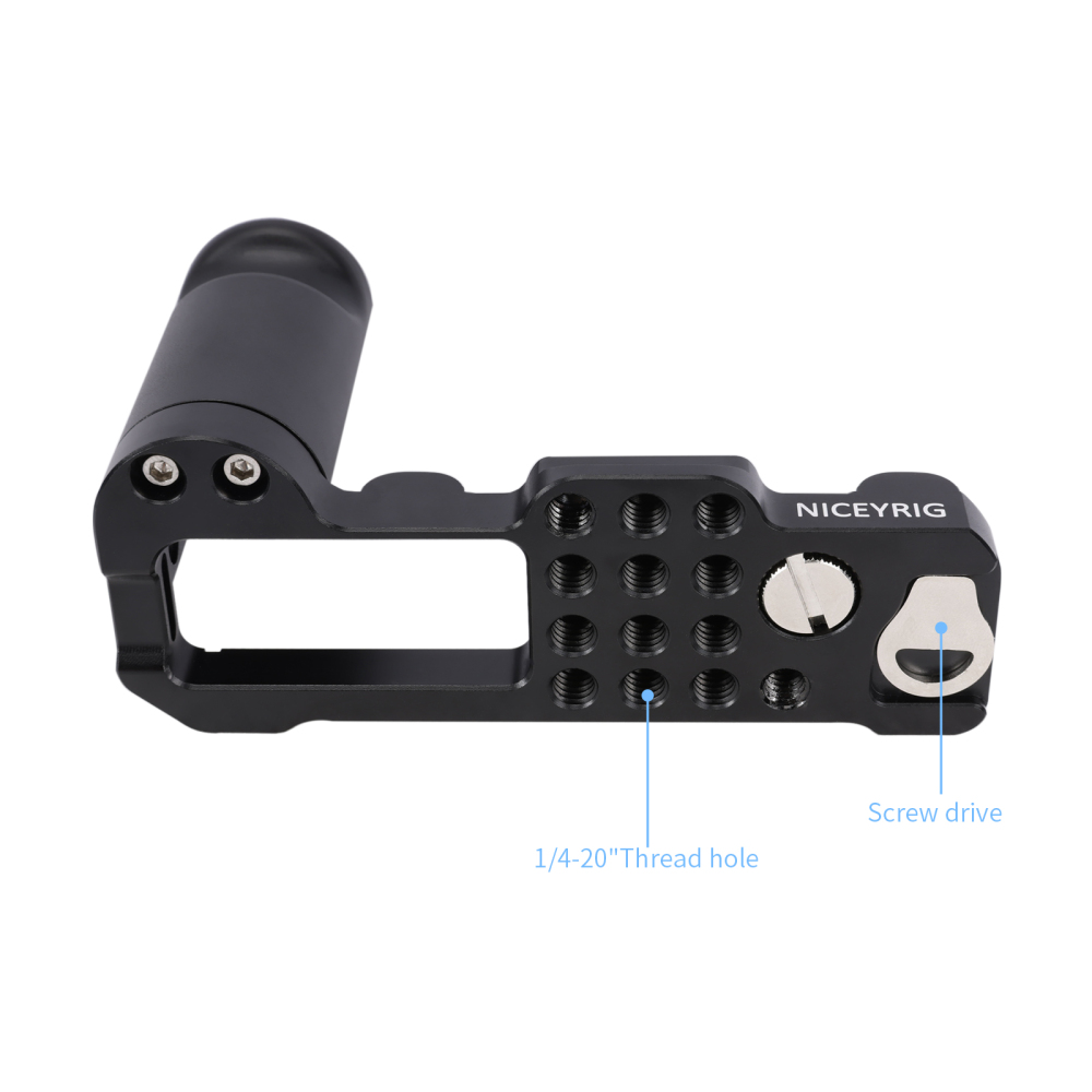 Niceyrig Sony ZV1-M2 L-shape Camera Cage with Arca Swiss Bottom & 1/4’’-20 Thread (Black)