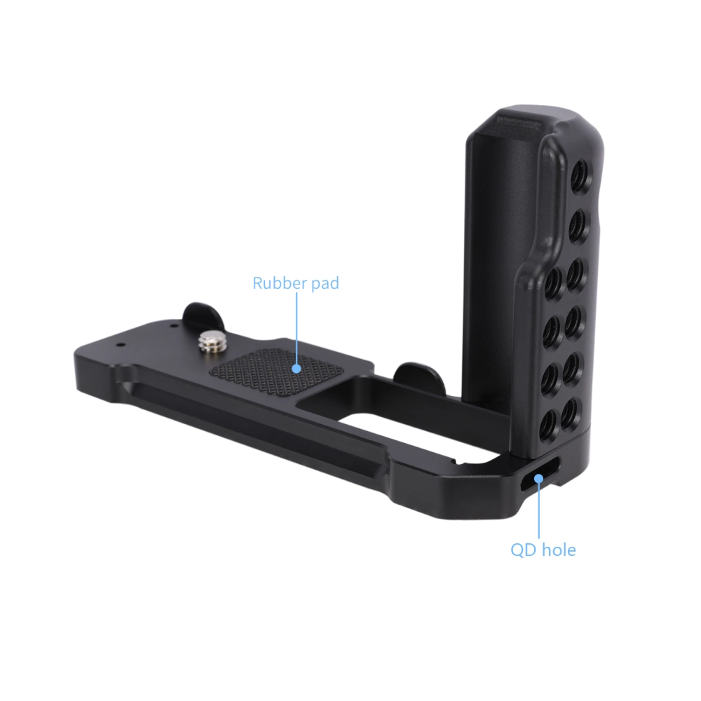 NICEYRIG Staffa A L Per Fotocamera ZV1-M2 – Con Piastra Arca Swiss E Attacchi 1/4-20 - 4