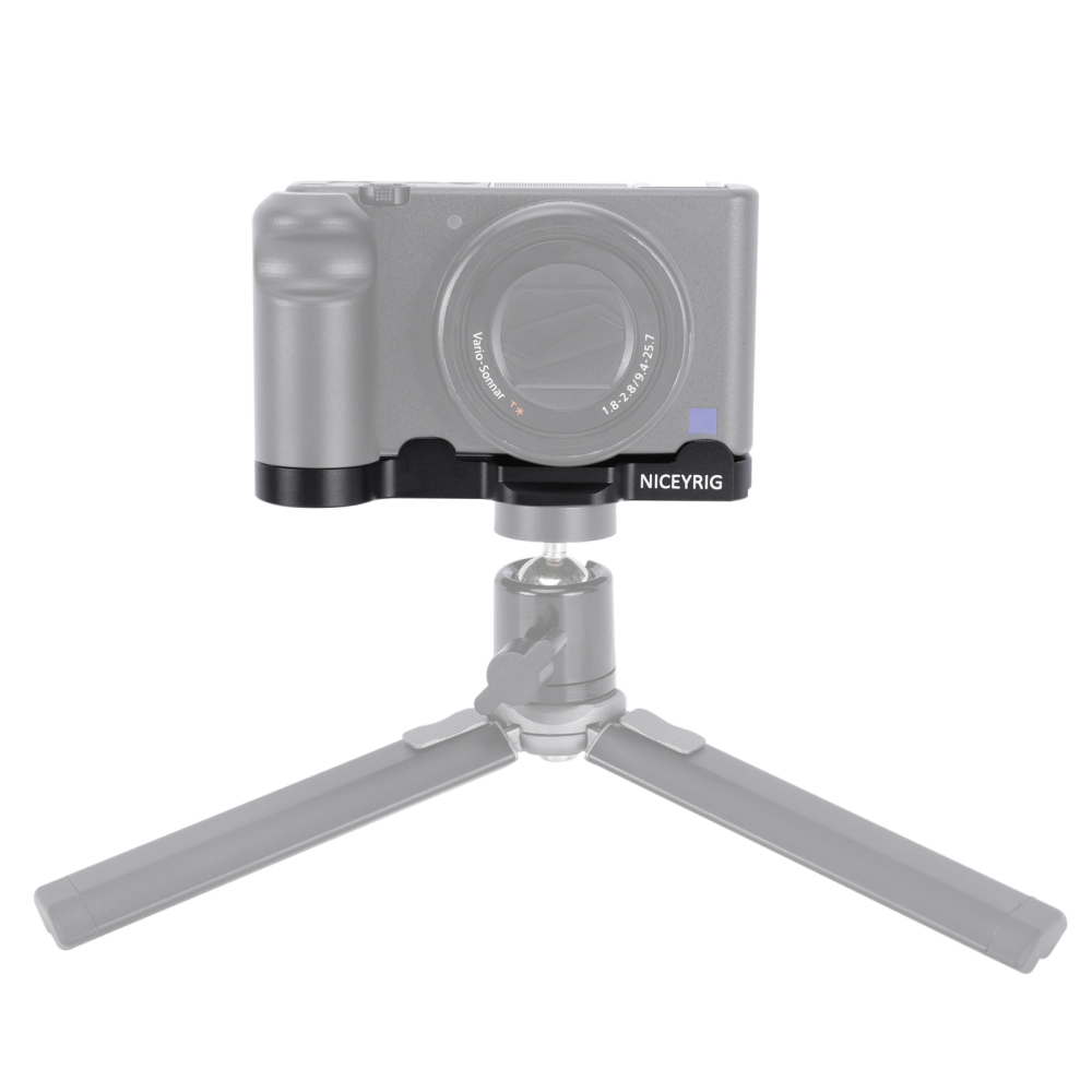 NICEYRIG Staffa A L Per Fotocamera ZV1-M2 – Con Piastra Arca Swiss E Attacchi 1/4-20 - 5