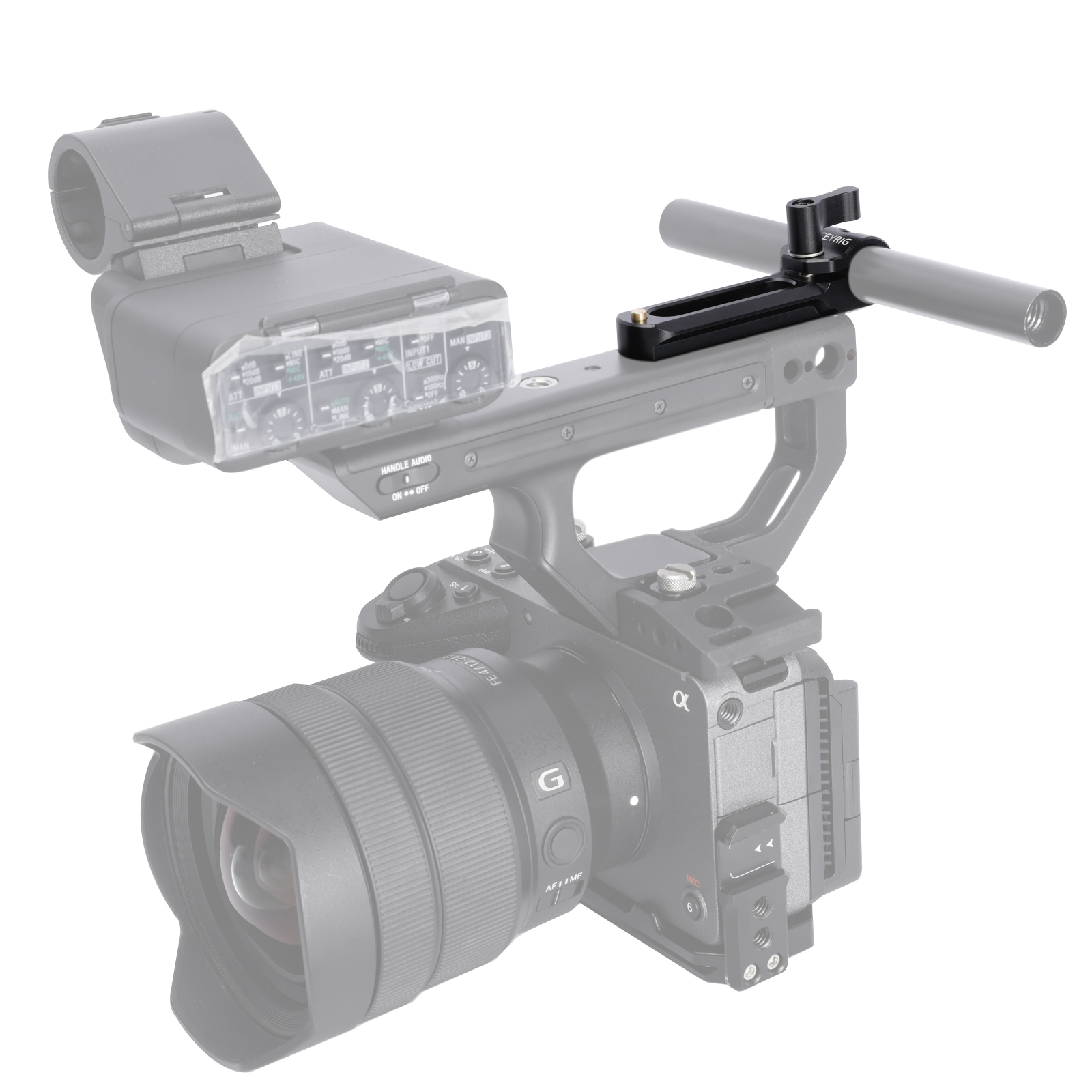 Niceyrig Nato Rail with 15mm Single Railblock/Rod Clamp
