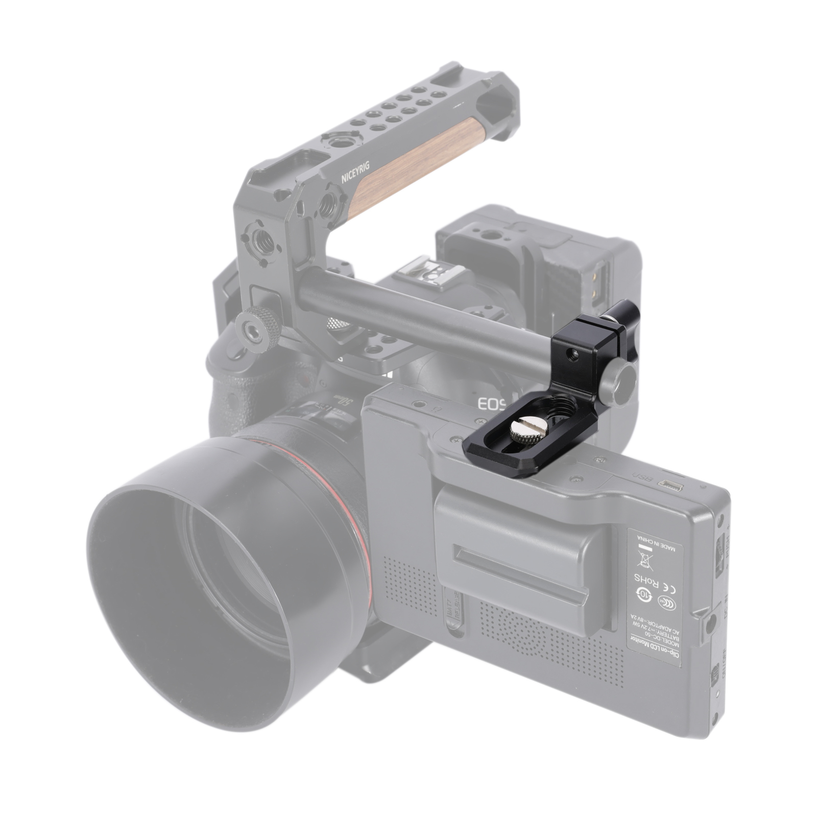 Niceyrig 15MM Single Rod Clamp/Rail Block with Mini Plate