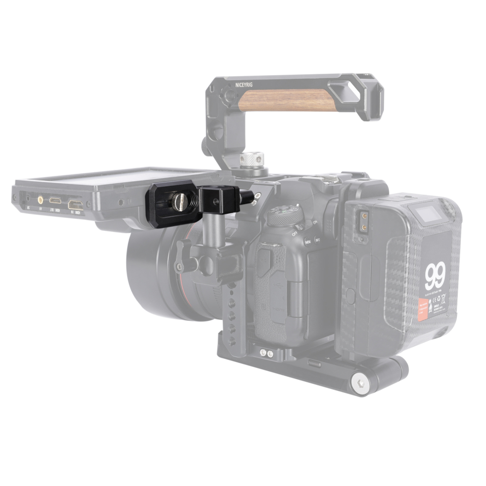 Niceyrig 15MM Single Rod Clamp/Rail Block with Mini Plate