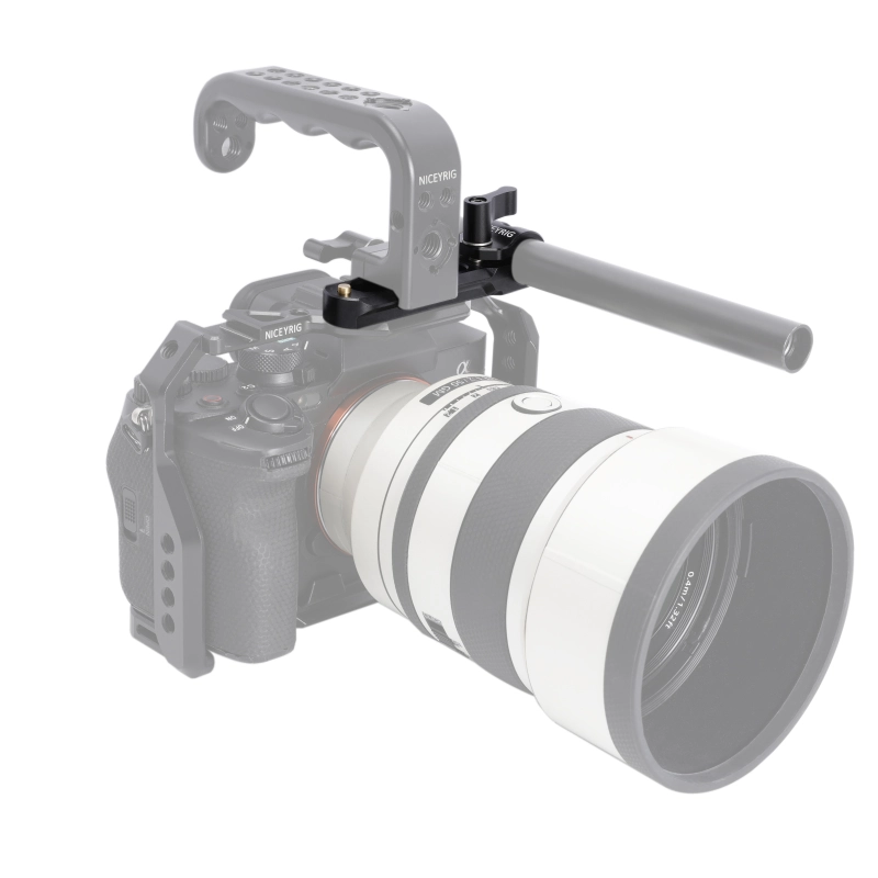 Niceyrig Nato Rail with 15mm Single Railblock/Rod Clamp